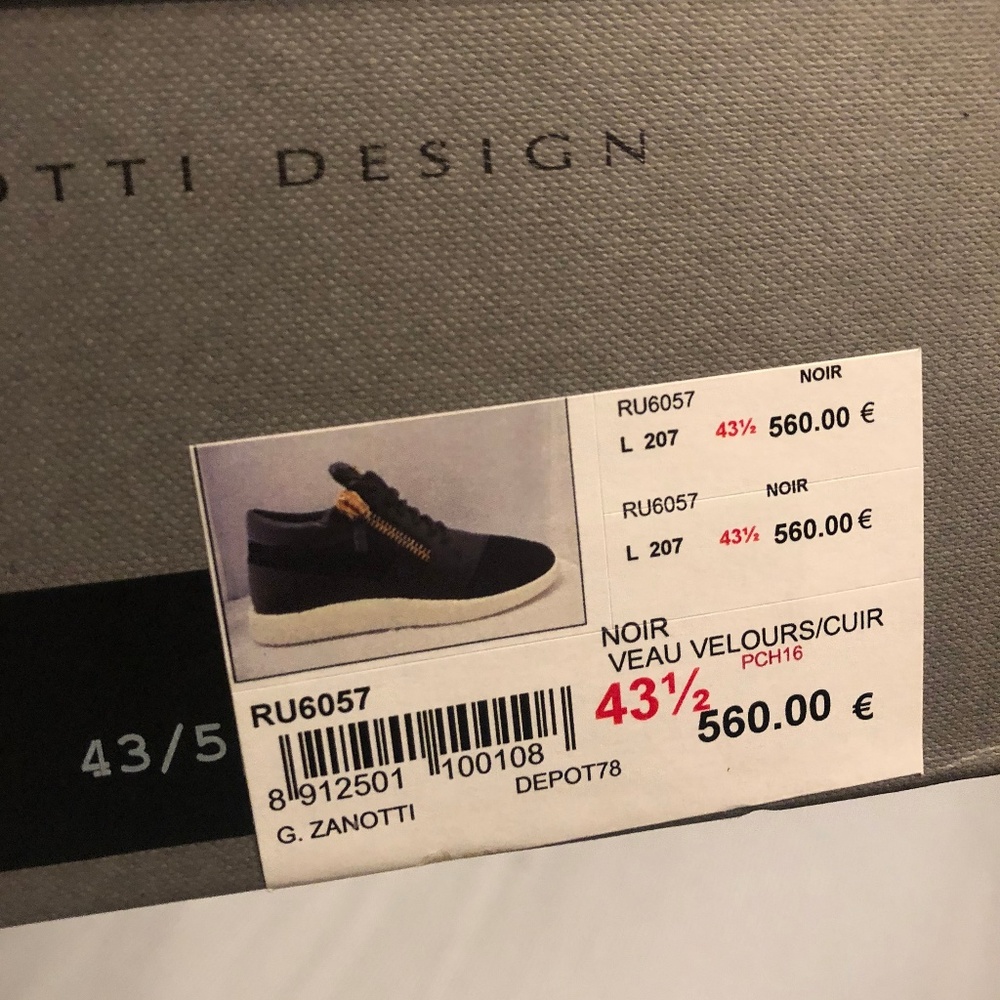 Giuseppe Zanotti Runner "Mid" Sneakers